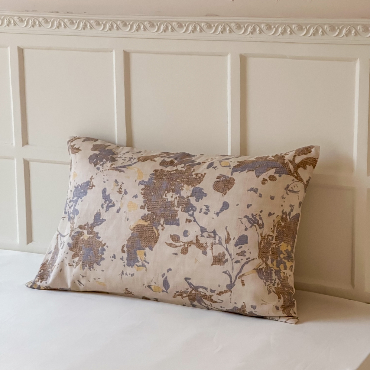 91家纺网 家纺一手货源 找家纺 窝米 全棉斜纹枕套（花卉类） 繁花枕套