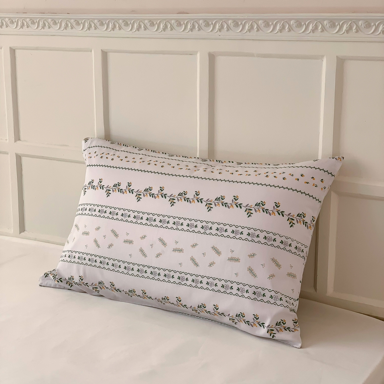 91家纺网 家纺一手货源 找家纺 窝米 全棉斜纹枕套（花卉类） 西西里枕套