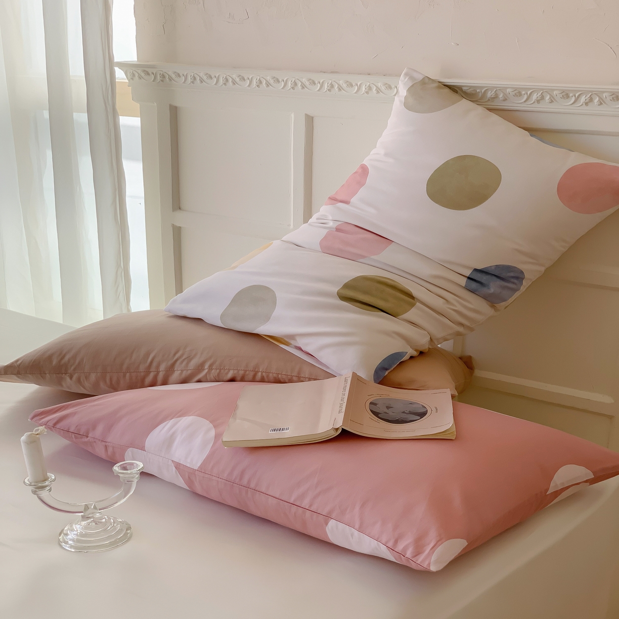 91家纺网 家纺一手货源 找家纺 （总）窝米 全棉斜纹枕套（简约类）