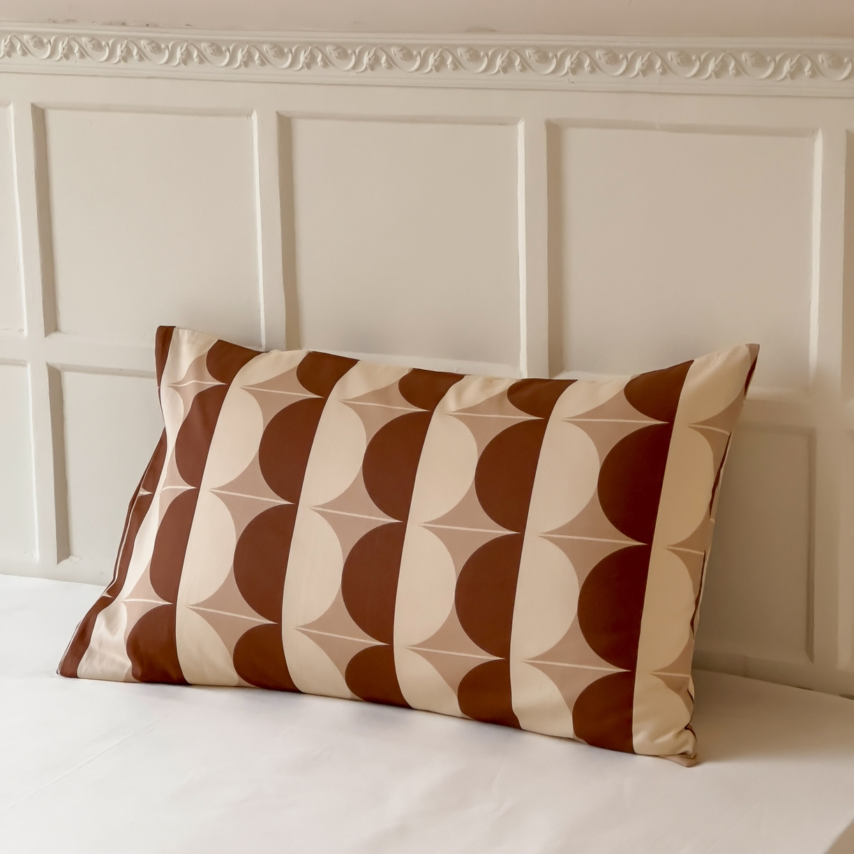 91家纺网 家纺一手货源 找家纺 窝米 全棉斜纹枕套（简约类） 大西洋卡其枕套