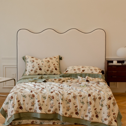 91家纺网 家纺一手货源 找家纺 （总）优然居 2023新款60支天丝数码印花夏被四件套