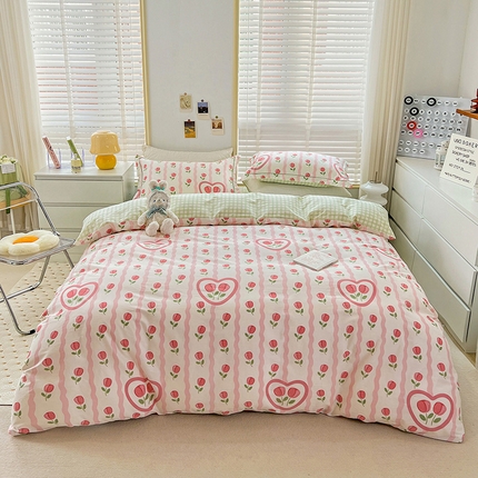 乐童 2024网红直播爆款吊边＋一字绣工艺款四件套（七） 宁静