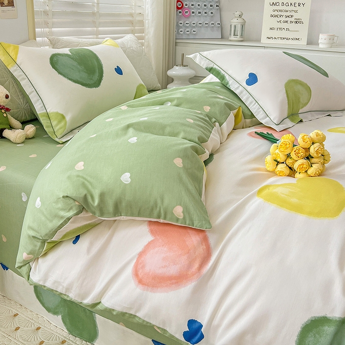 91家纺网 家纺一手货源 找家纺 乐童 2024网红直播爆款吊边＋一字绣工艺款四件套（七） 律动