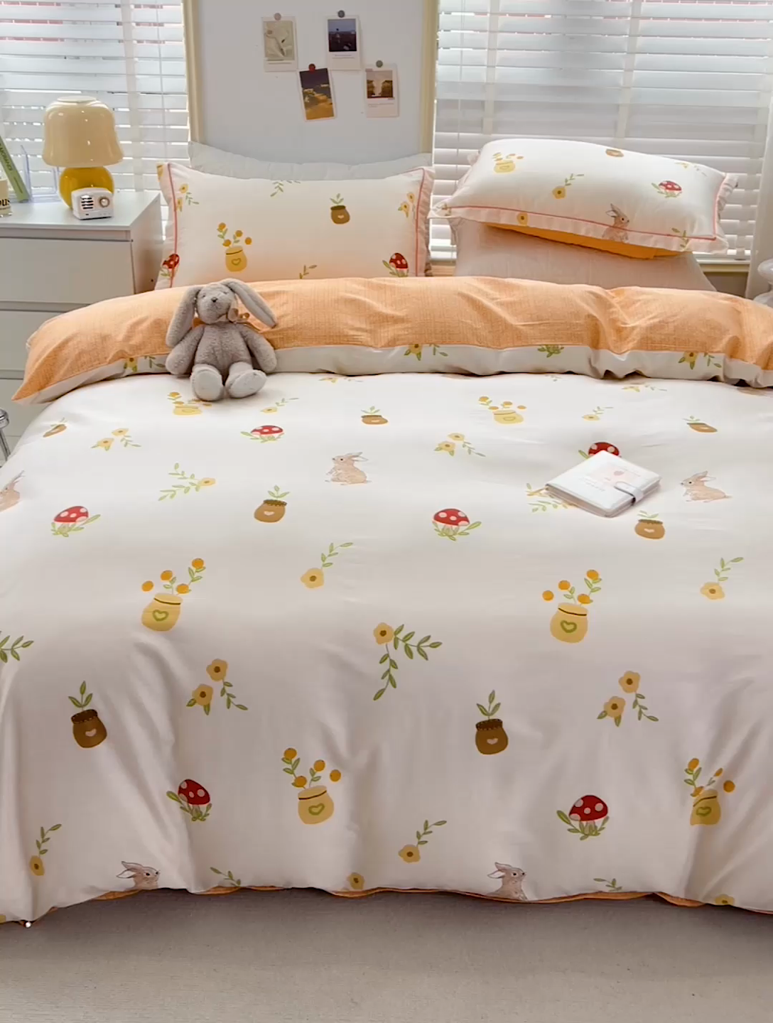 91家纺网 家纺一手货源 找家纺 乐童 2024网红直播爆款吊边＋一字绣工艺款四件套（七） 青青田园