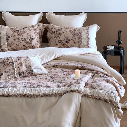 涞澳 2023新款特殊面料工艺款 曼妙庄园（天丝）