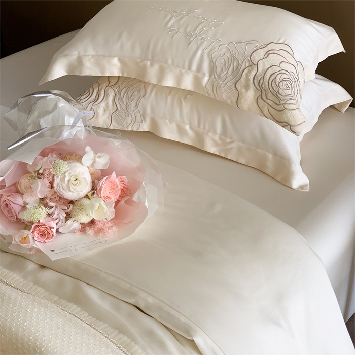 91家纺网 家纺一手货源 找家纺 MIU缪家居 2023新款80支兰精天丝四件套-梦幻鱼姬 白月光