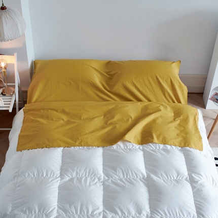 91家纺网 家纺一手货源 找家纺 Mr.pig猪先生水洗棉 2023新款纯色隔脏睡袋 睡袋-薇薇紫