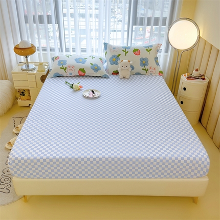 91家纺网 家纺一手货源 找家纺 （总）798家纺 2023新款全棉13070印花床笠