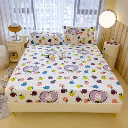 91家纺网 家纺一手货源 找家纺 （总）798家纺 2023新款全棉13070印花床笠