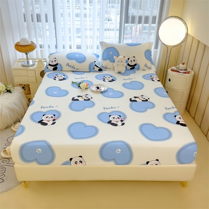 91家纺网 家纺一手货源 找家纺 （总）798家纺 2023新款全棉13070印花床笠