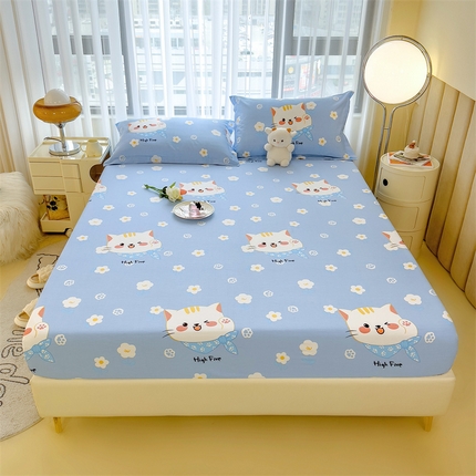 91家纺网 家纺一手货源 找家纺 （总）798家纺 2023新款全棉13070印花床笠