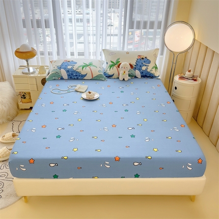 91家纺网 家纺一手货源 找家纺 （总）798家纺 2023新款全棉13070印花床笠