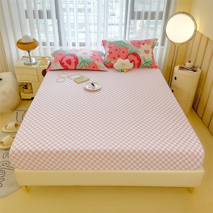 91家纺网 家纺一手货源 找家纺 （总）798家纺 2023新款全棉13070印花床笠