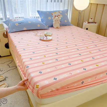 91家纺网 家纺一手货源 找家纺 （总）798家纺 2023新款全棉13070印花床笠