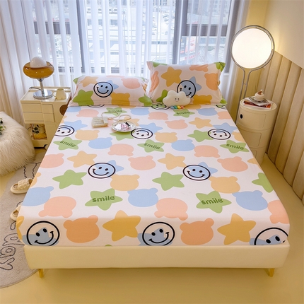 91家纺网 家纺一手货源 找家纺 （总）798家纺 2023新款全棉13070印花床笠