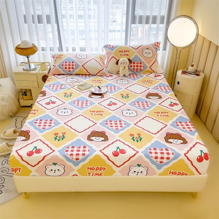 91家纺网 家纺一手货源 找家纺 （总）798家纺 2023新款全棉13070印花床笠