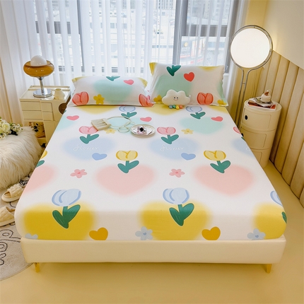 91家纺网 家纺一手货源 找家纺 （总）798家纺 2023新款全棉13070印花床笠