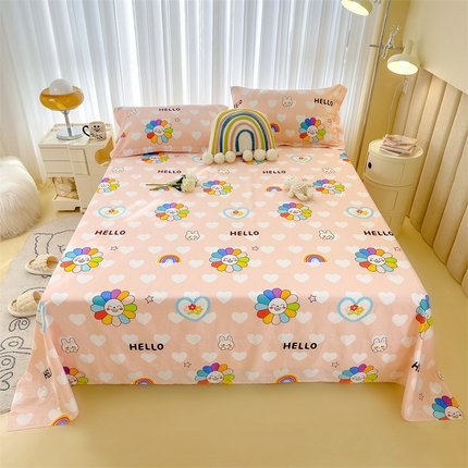 91家纺网 家纺一手货源 找家纺 （总）798家纺2023新款全棉13070印花床单