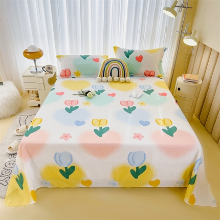 91家纺网 家纺一手货源 找家纺 （总）798家纺2023新款全棉13070印花床单