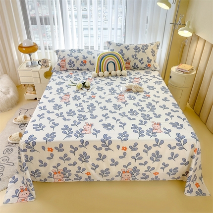 91家纺网 家纺一手货源 找家纺 （总）798家纺2023新款全棉13070印花床单