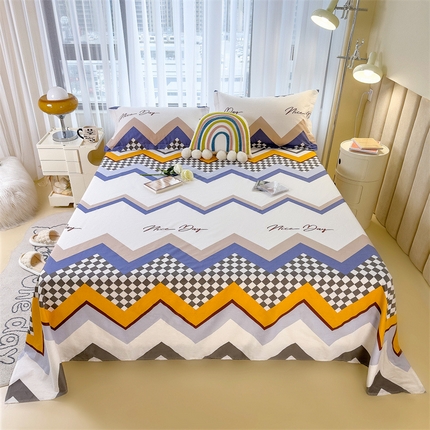 91家纺网 家纺一手货源 找家纺 （总）798家纺2023新款全棉13070印花床单