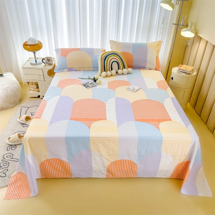 91家纺网 家纺一手货源 找家纺 （总）798家纺2023新款全棉13070印花床单