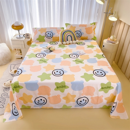 91家纺网 家纺一手货源 找家纺 （总）798家纺2023新款全棉13070印花床单