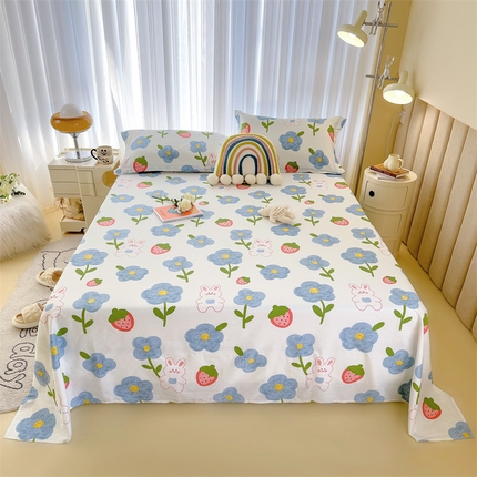 91家纺网 家纺一手货源 找家纺 （总）798家纺2023新款全棉13070印花床单