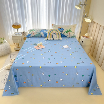 91家纺网 家纺一手货源 找家纺 （总）798家纺2023新款全棉13070印花床单