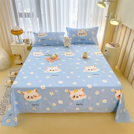 91家纺网 家纺一手货源 找家纺 （总）798家纺2023新款全棉13070印花床单