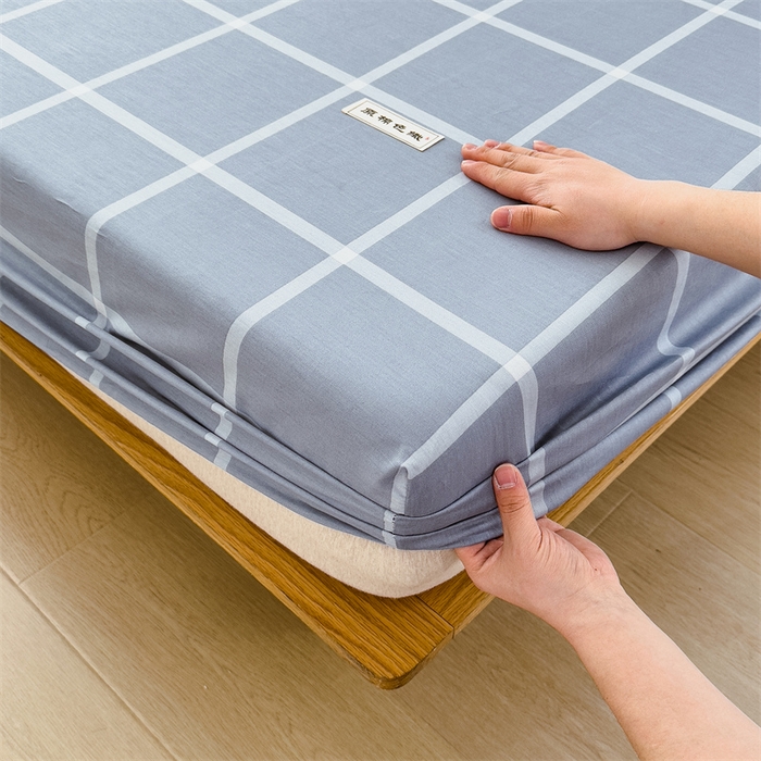 91家纺网 家纺一手货源 找家纺 798家纺 2023新款全棉13070纯色床笠 洛川