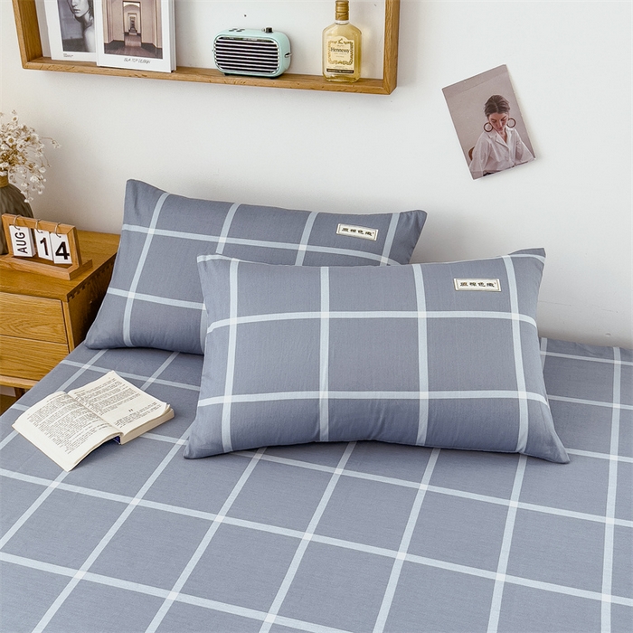 91家纺网 家纺一手货源 找家纺 798家纺 2023新款全棉13070纯色床笠 洛川