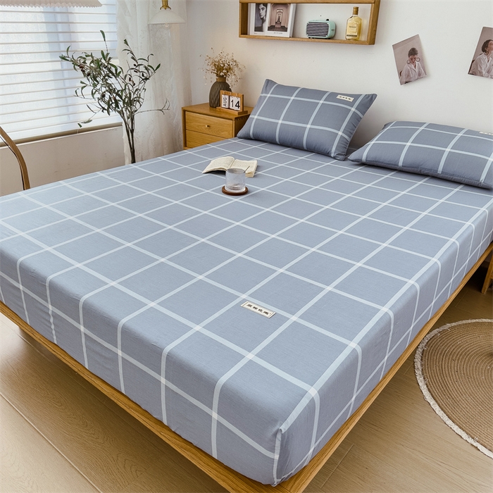 91家纺网 家纺一手货源 找家纺 798家纺 2023新款全棉13070纯色床笠 洛川