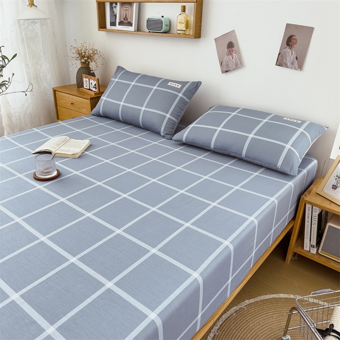 91家纺网 家纺一手货源 找家纺 798家纺 2023新款全棉13070纯色床笠 洛川