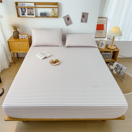 91家纺网 家纺一手货源 找家纺 （总）798家纺 2023新款全棉13070纯色床笠