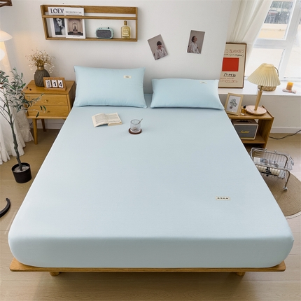 91家纺网 家纺一手货源 找家纺 （总）798家纺 2023新款全棉13070纯色床笠