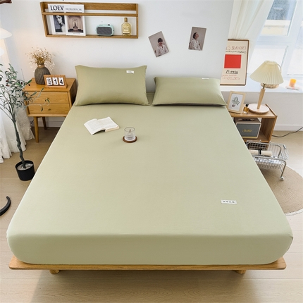 91家纺网 家纺一手货源 找家纺 （总）798家纺 2023新款全棉13070纯色床笠