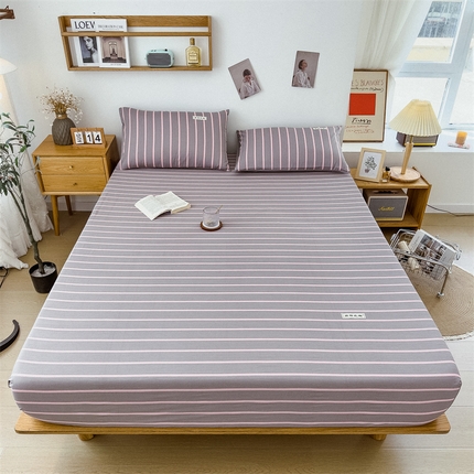 91家纺网 家纺一手货源 找家纺 （总）798家纺 2023新款全棉13070纯色床笠