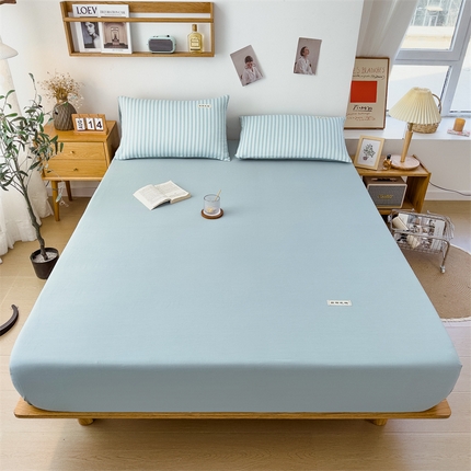 91家纺网 家纺一手货源 找家纺 （总）798家纺 2023新款全棉13070纯色床笠