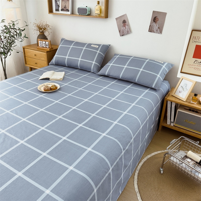 91家纺网 家纺一手货源 找家纺 798家纺 2023新款全棉13070纯色 床单 洛川