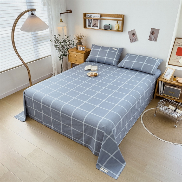 91家纺网 家纺一手货源 找家纺 798家纺 2023新款全棉13070纯色 床单 洛川