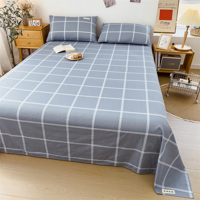 91家纺网 家纺一手货源 找家纺 798家纺 2023新款全棉13070纯色 床单 洛川