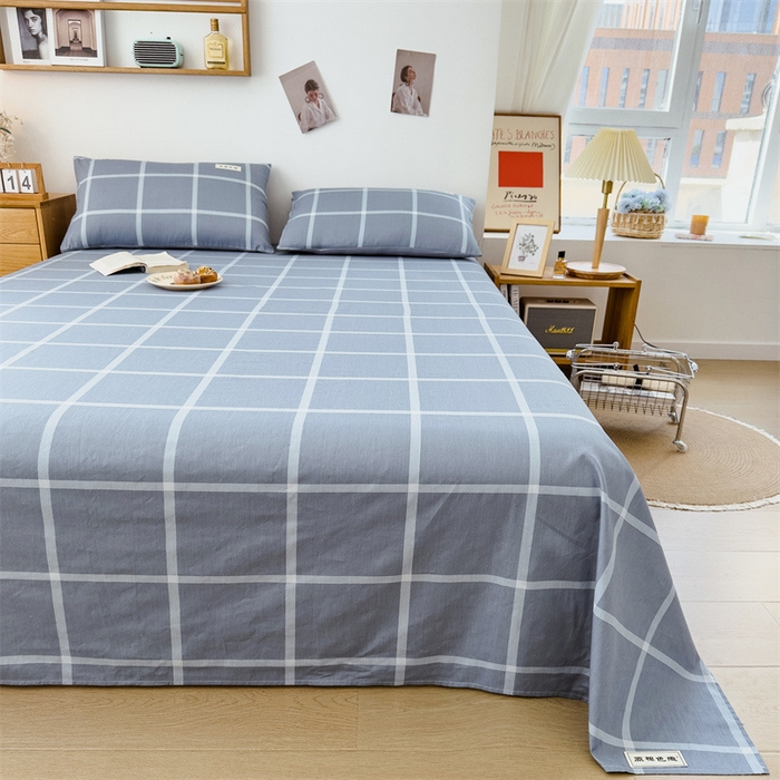 91家纺网 家纺一手货源 找家纺 798家纺 2023新款全棉13070纯色 床单 洛川