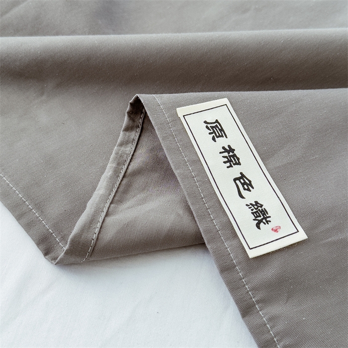 91家纺网 家纺一手货源 找家纺 798家纺 2023新款全棉13070纯色 床单 浅灰