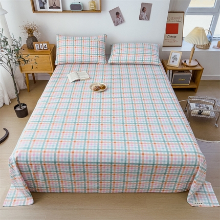 91家纺网 家纺一手货源 找家纺 （总）798家纺 2023新款全棉13070纯色 床单