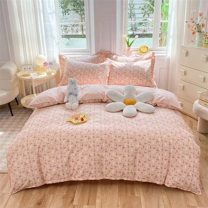 91家纺网 家纺一手货源 找家纺 （总）多品家纺 2023新款12868全棉四件套