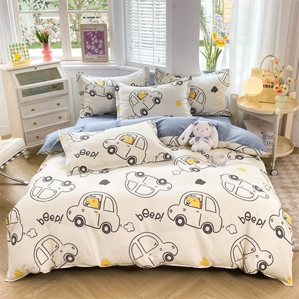 91家纺网 家纺一手货源 找家纺 （总）多品家纺 2023新款12868全棉四件套