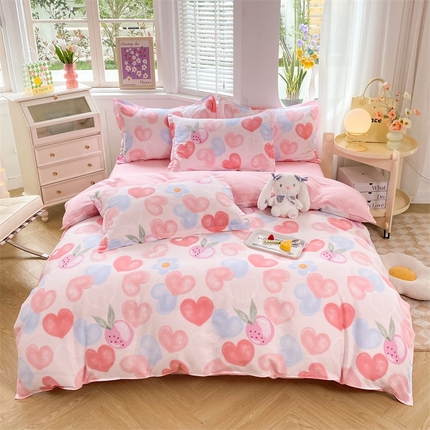 91家纺网 家纺一手货源 找家纺 （总）多品家纺 2023新款12868全棉四件套