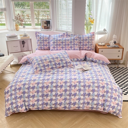 多品家纺 2023新款12868全棉四件套 千爱