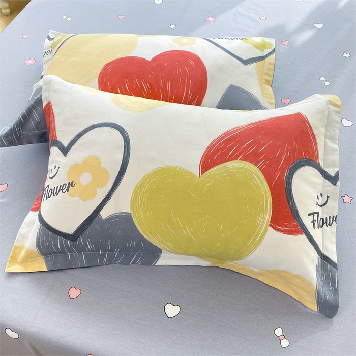 91家纺网 家纺一手货源 找家纺 多品家纺 2023新款12868全棉四件套 心梦